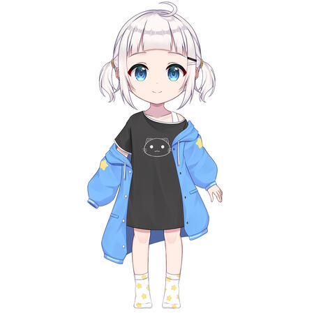 Alia chibi Live2D model